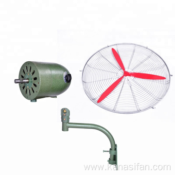 Metal Industrial electric Wall Mounted Blade Fan